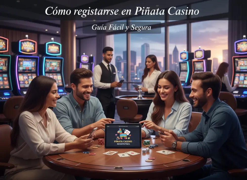 Cómo registrarse en piñata casino pinata guía fácil y segura